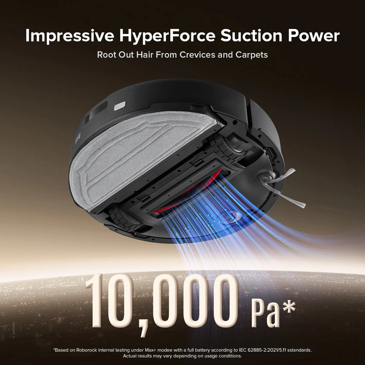 (Upgraded from Q5 Pro)Roborock Q10 X5 Robot Vacuum and Mop, Self-Emptying, Hands-Free Cleaning for up to 7 Weeks, 10,000Pa Suction, Obstacle Avoidance, LiDAR Navigation, No-Go Zones