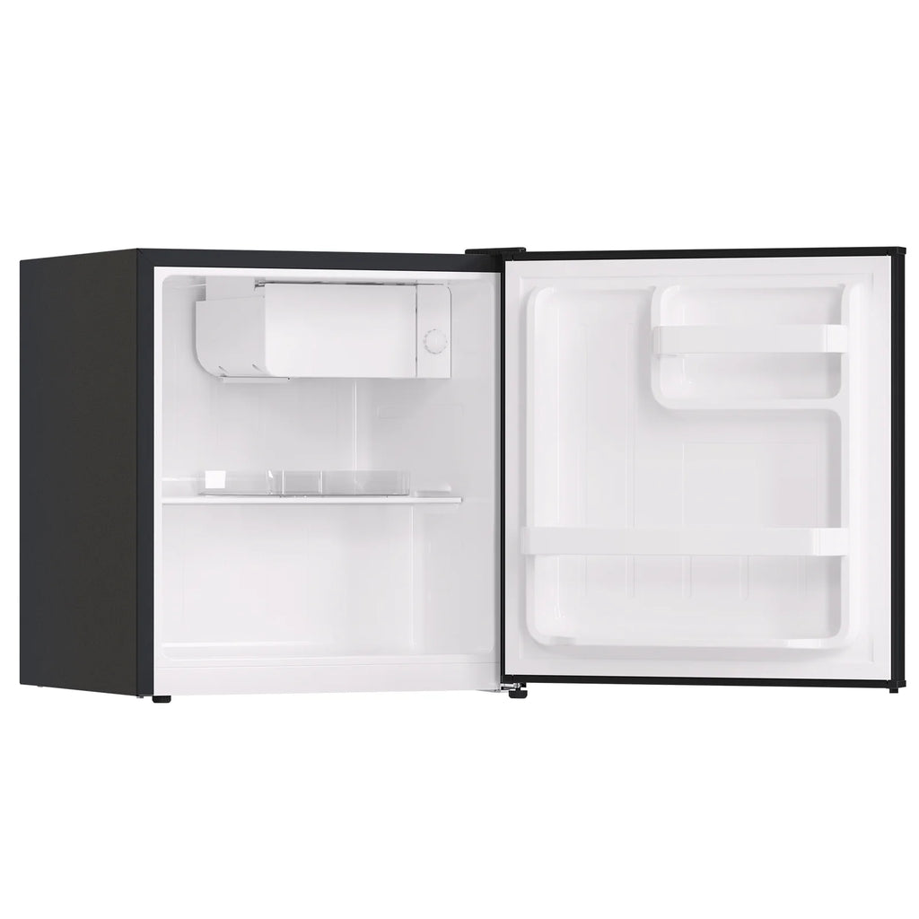 1.7 Cubic Feet Freestanding Mini Fridge Compact refrigerator black