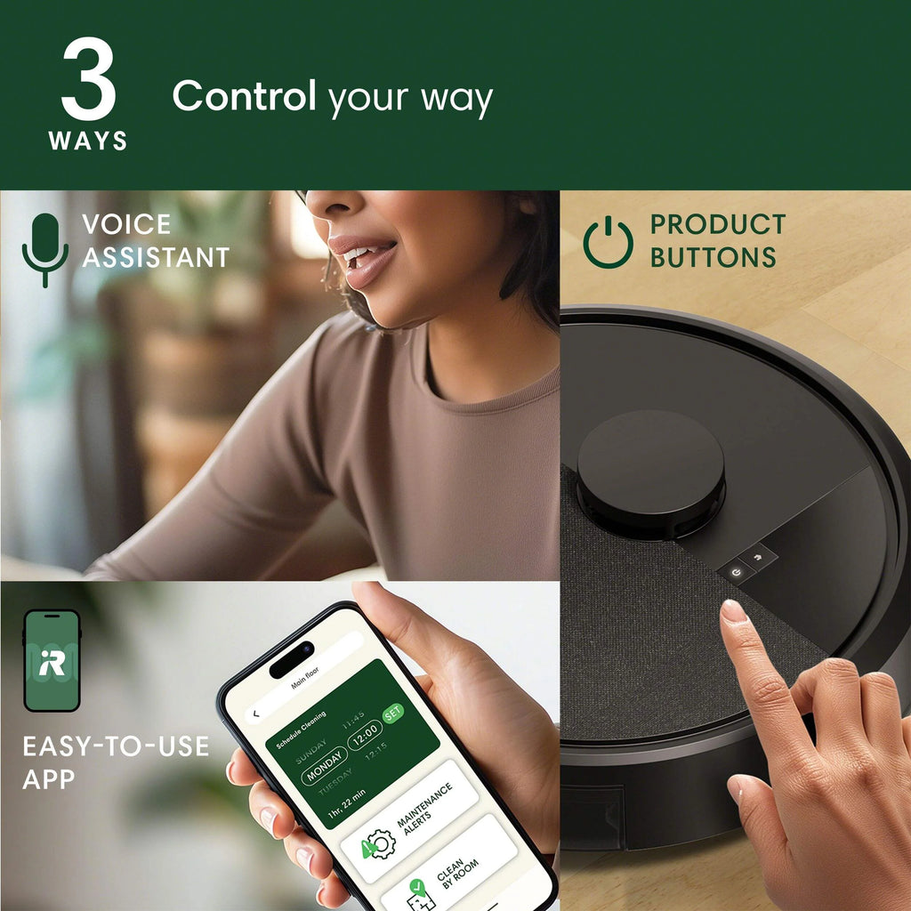 iRobot Roomba 106 Robot Vacuum + AutoEmpty Dock holds up to 75 days Super-smart