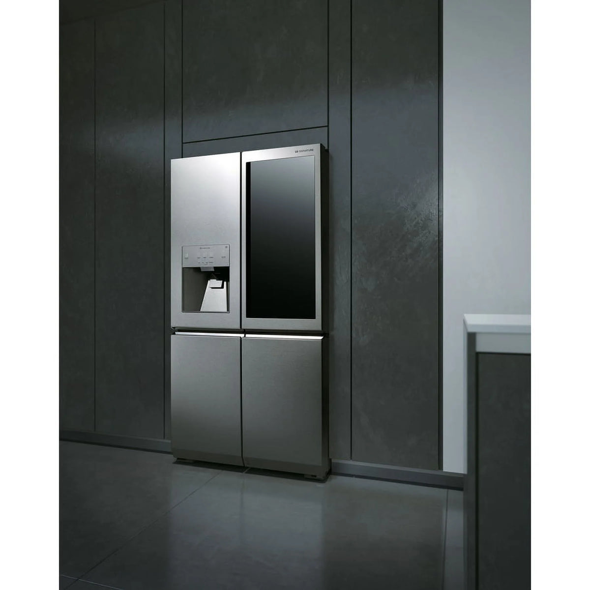 LG Freestanding French Door Refrigerator, Gray