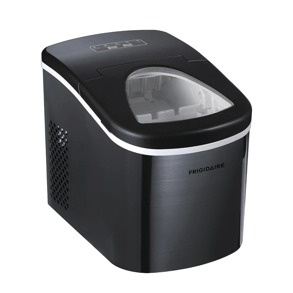 Frigidaire 26 lb. Countertop Ice Maker EFIC117-SS, Red Stainless Steel