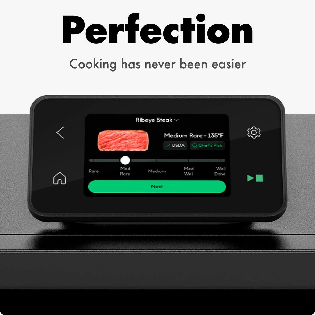 CHEF iQ MiniOven 25-Quart Countertop Oven with Touchscreen Controls - Black
