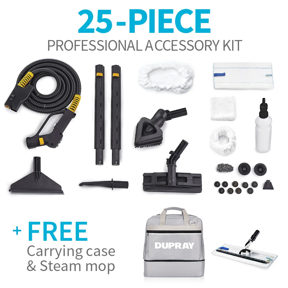 HILL INJECTION? Steam Cleaner by Dupray.  a Commercial Steam Cleaner with a Detergent Tank and Convenient Refill System