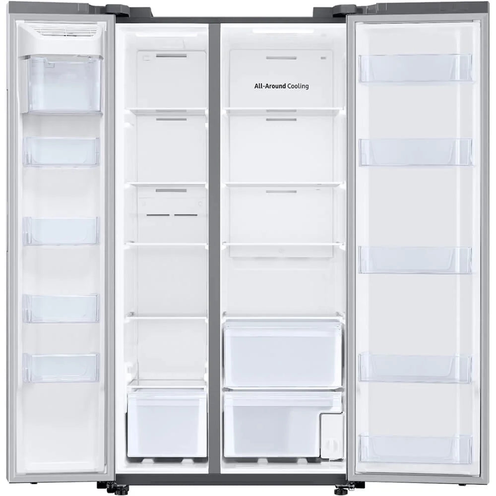 Samsung RS28A500ASR 28 Cu. Ft. Stainless Steel Side-by-Side Smart Refrigerator