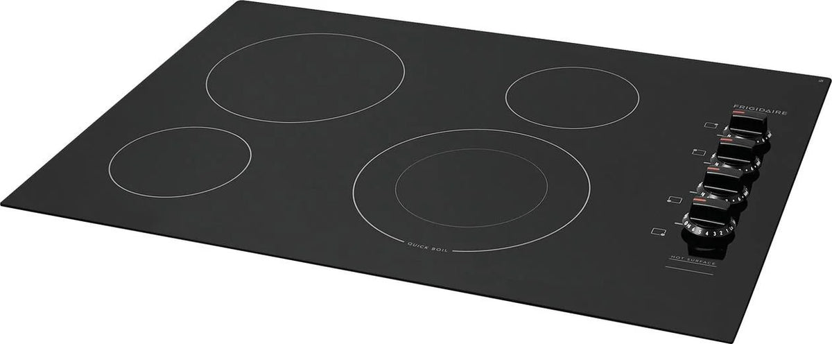 Frigidaire FFEC3025UB Electric Cooktop, 30", Black.