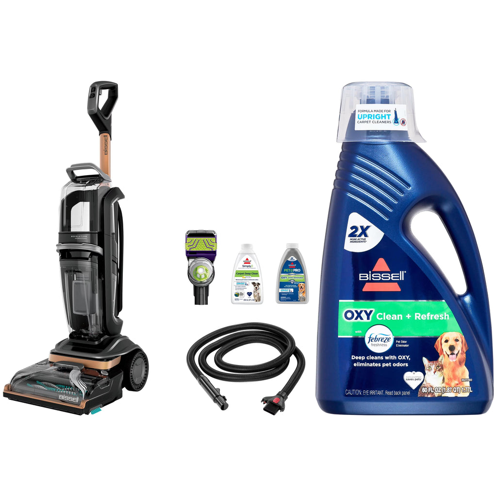 BISSELL Revolution HydroSteam Carpet Cleaner, 3428