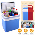 Moclever Portable Car Refrigerator with Removable Divider, 10.52 lb