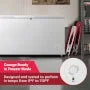 MORA 17.7 Cu. Ft. White Convertible Garage Ready Chest Freezer