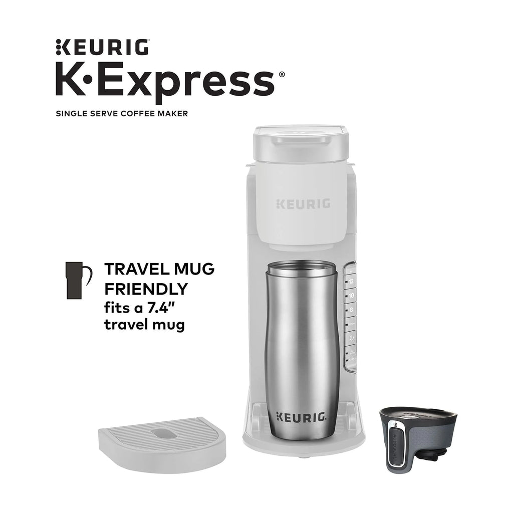 Keurig K-Express Coffee Maker, Single Serve K-Cup Pod Coffee Brewer, Warm Stone