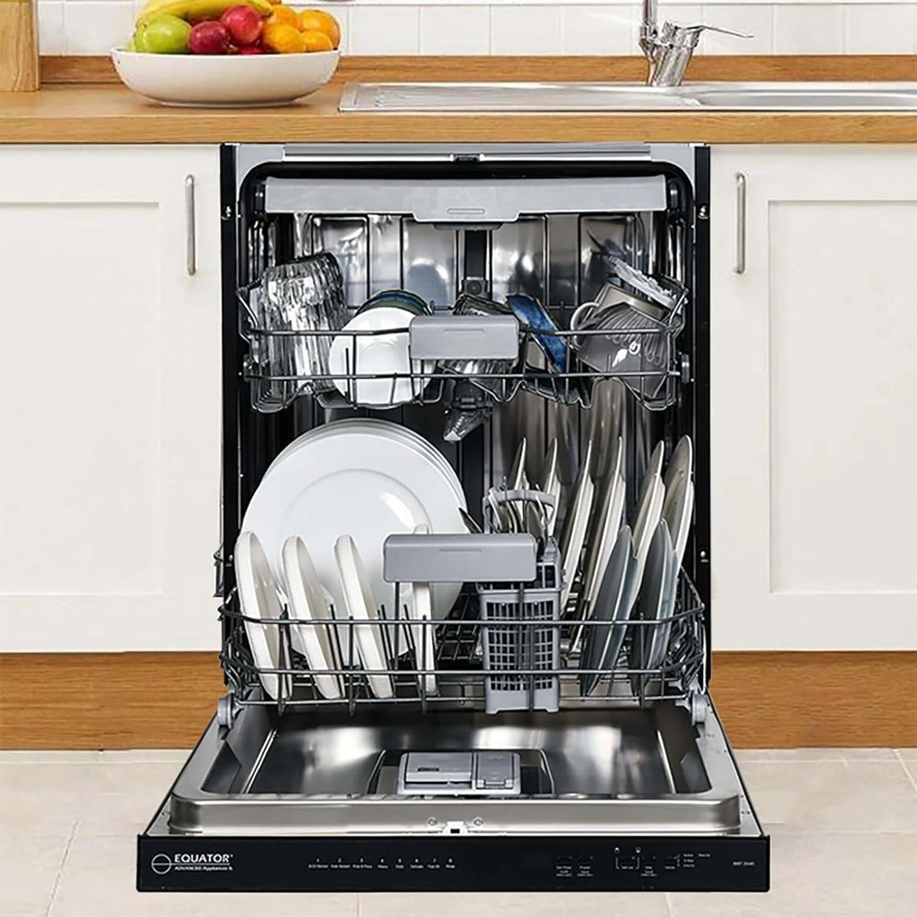 Equator 24 in Dishwasher Top Control 3 Rack 15 place 3.4g QUIET 51 dB 110V EStar