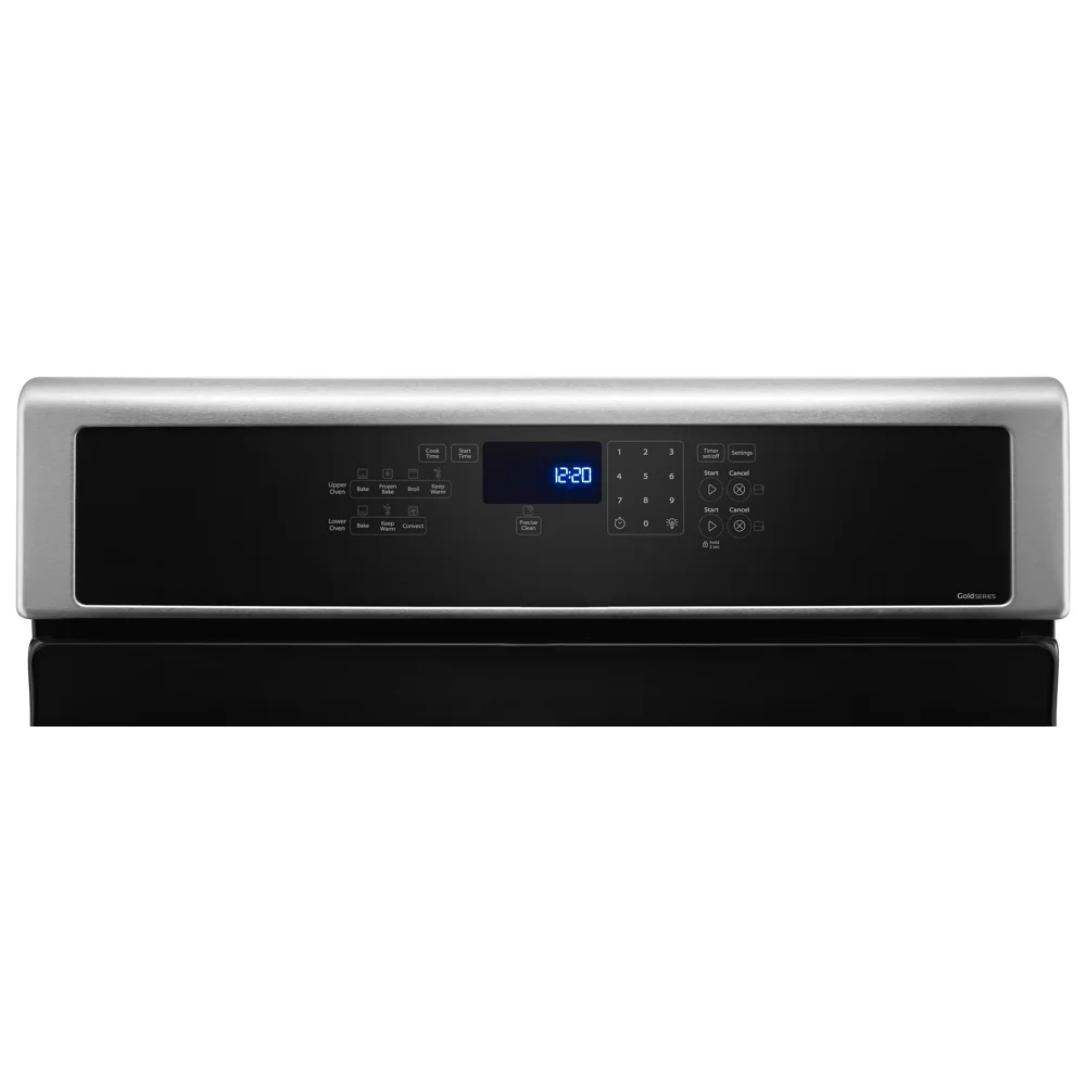 Whirlpool 30a?? 6.0 cu ft Gas Double Oven Range in Stainless Steel