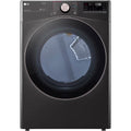 LG DLGX4001B 7.4 Cu. Ft. Black Steel Ultra Large Capacity Smart Front Load Gas Dryer