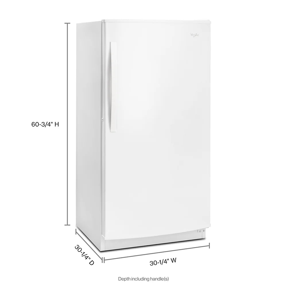 WHIRLPOOL WZF56R16DW upright freezers
