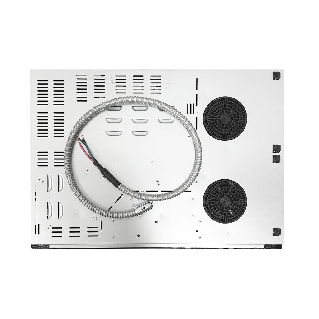 Equator 30" Electric Hybrid CERAMIC-INDUCTION 4 Burner Cooktop 9 Power 220V