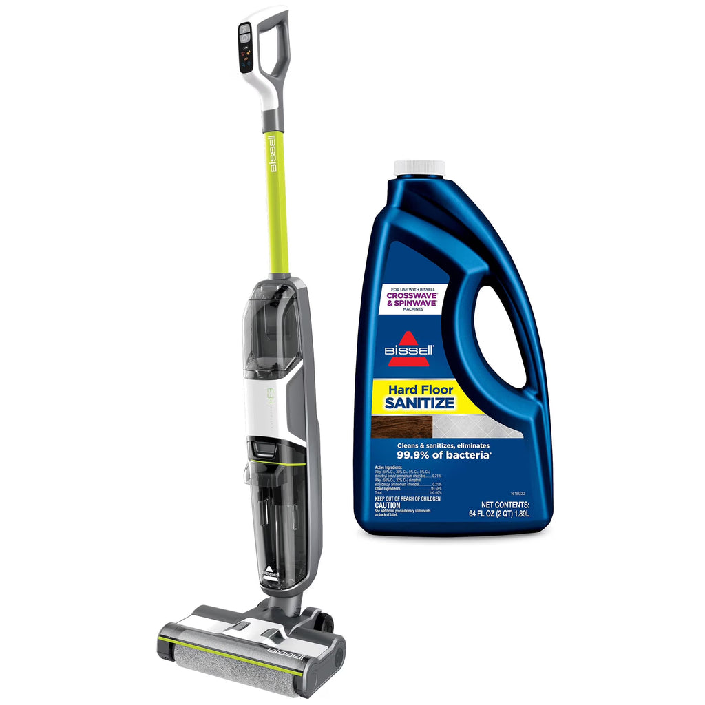 Bissell Crosswave HF3 Cordless Wet/Dry Vacuum Cleaner and Mop, Multi-Surface and Hardwood Floor Cleaner, 3654