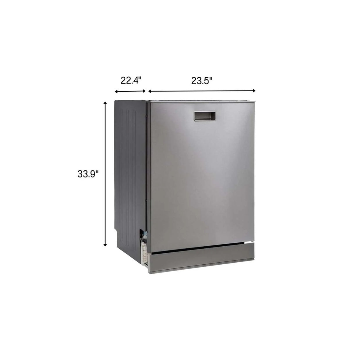 Equator 24 in Dishwasher Top Control 3 Rack 15 place 3.4g QUIET 51 dB 110V EStar