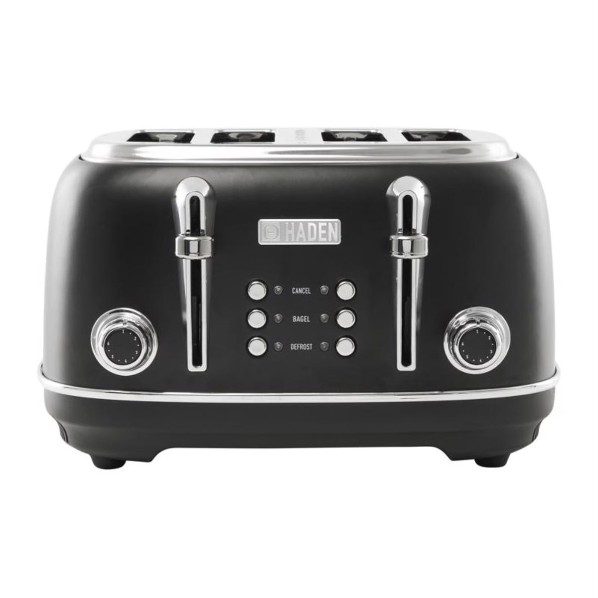 TOSTR SS BLK 1500W 4SLOT (Pack of 1)