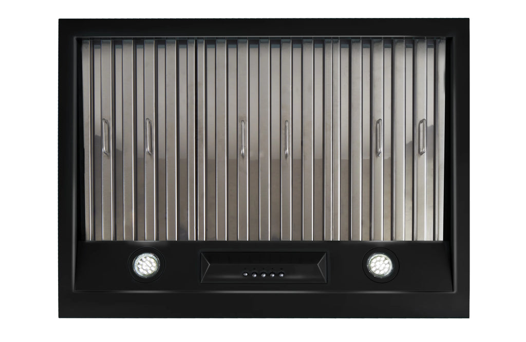 Unique Classic Retro 30" Under Cabinet Range Hood with 700 CFM and LED Lighting 110 volts