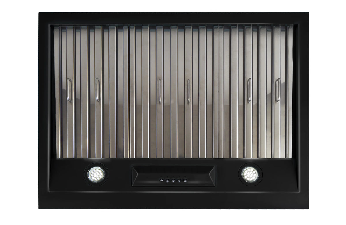 Unique Classic Retro 30" Under Cabinet Range Hood with 700 CFM and LED Lighting 110 volts