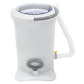 Toolven Portable Clothes Dryer, High-Speed Centrifugal, Stainless Steel & ABS, 4.9ft Drain Hose, Lightweight, Ideal for Dorms, Apartments, and Travel