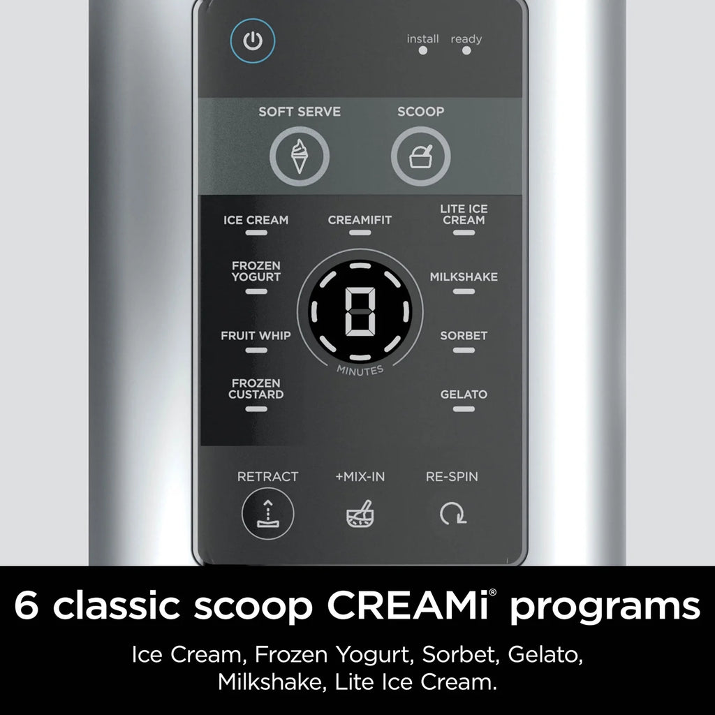 Restored Ninja CREAMi Swirl 13-in-1 Soft Serve Ice Cream Machine - Factory (Refurbished)