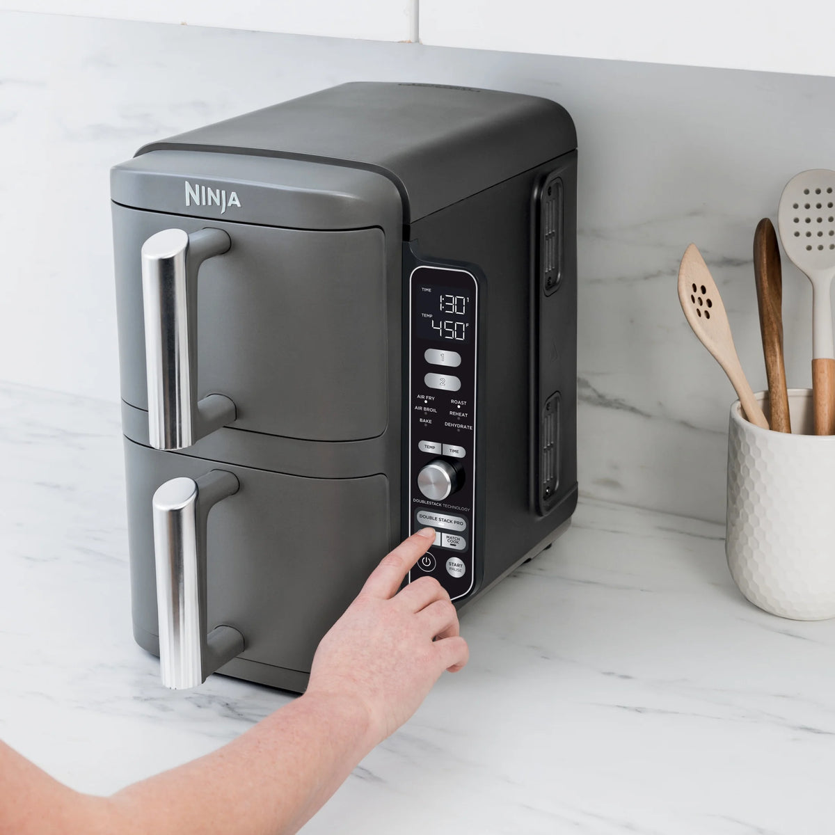 Ninja DoubleStack XL 10 QT 2-Basket Air Fryer