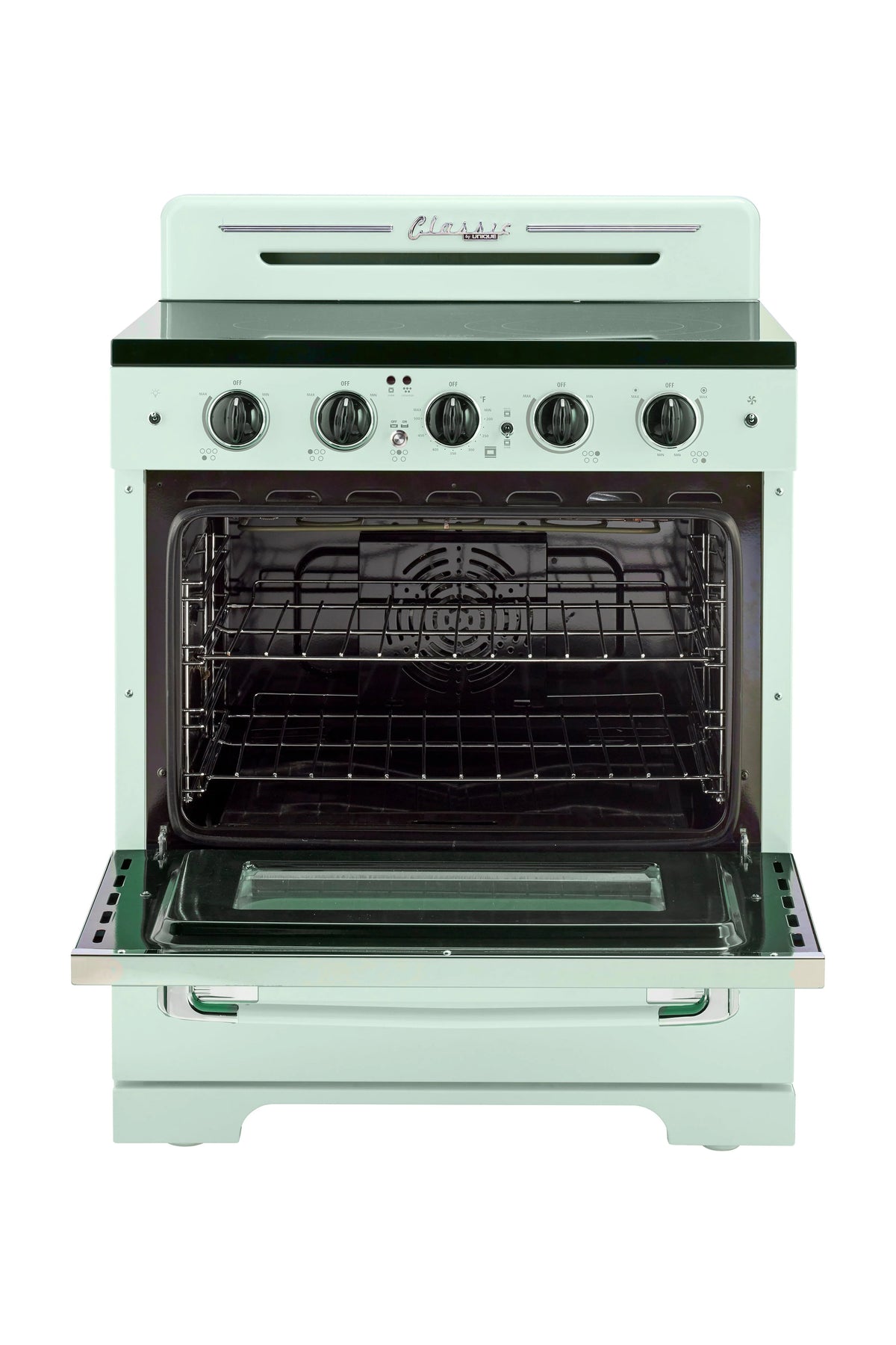 Unique Appliances Oven 30.0 in 3.9 cu/ft Electric Freestanding Range in Marshmallow White