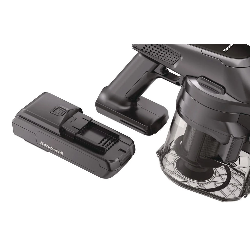 Honeywell Aeromax Pro VC16 Cordless Vacuum, 8.5" Cleaning Path, Dark Silver