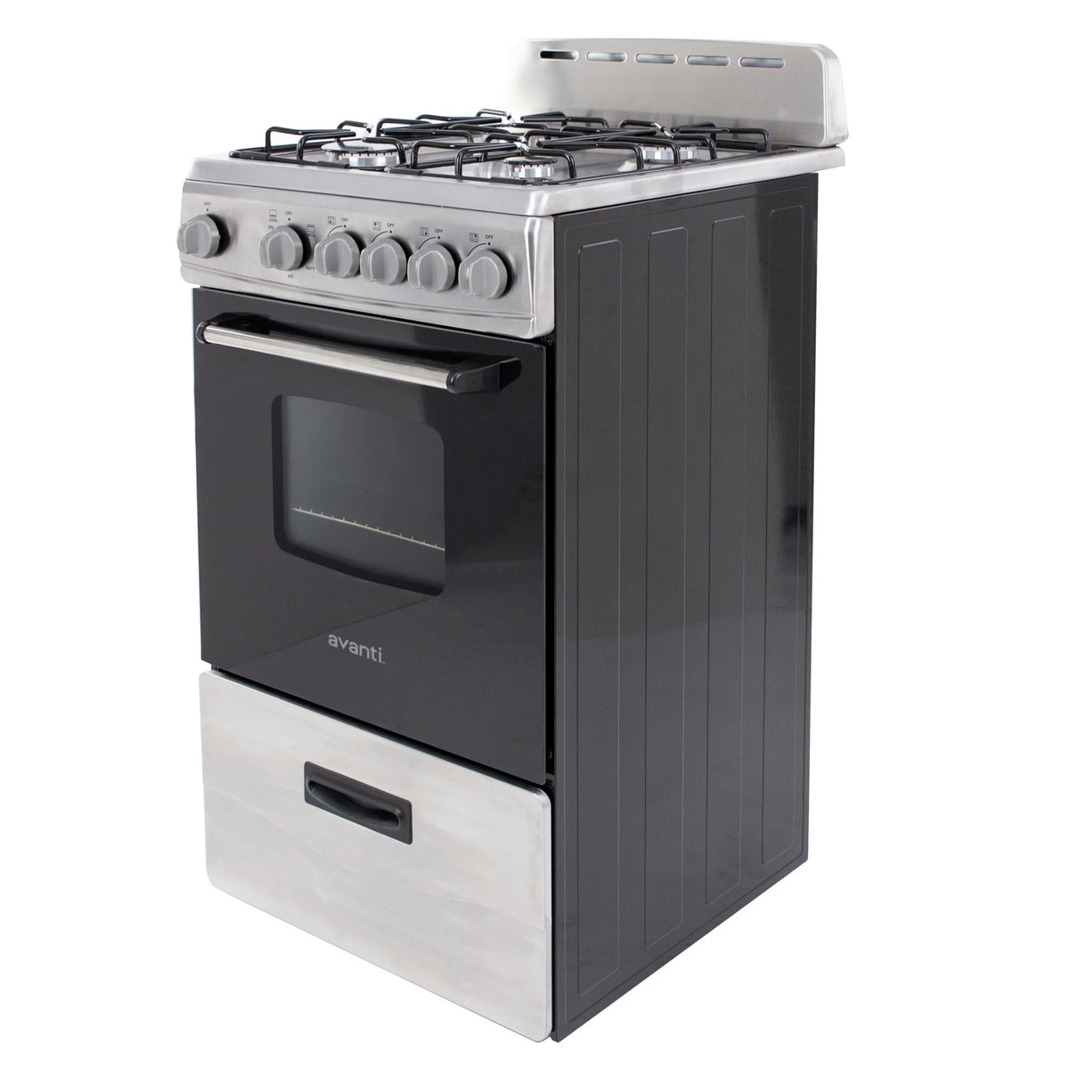 Avanti 20" Compact Gas Range Oven, in Stainless Steel (GR2013CSS)