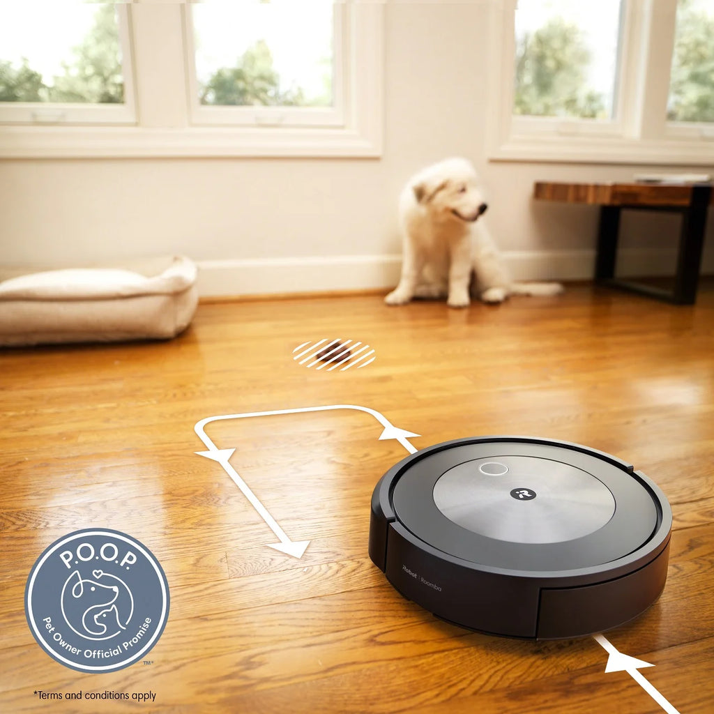 iRobot? Roomba? j7+ (7550) Self-Emptying Robot Vacuum Cleaner - Smart Mapping