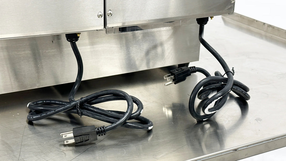 NSF 3500W Commercial Electric Countertop Fryer, Stainless Steel Commercial Deep Fryer, Dual Tank 12L