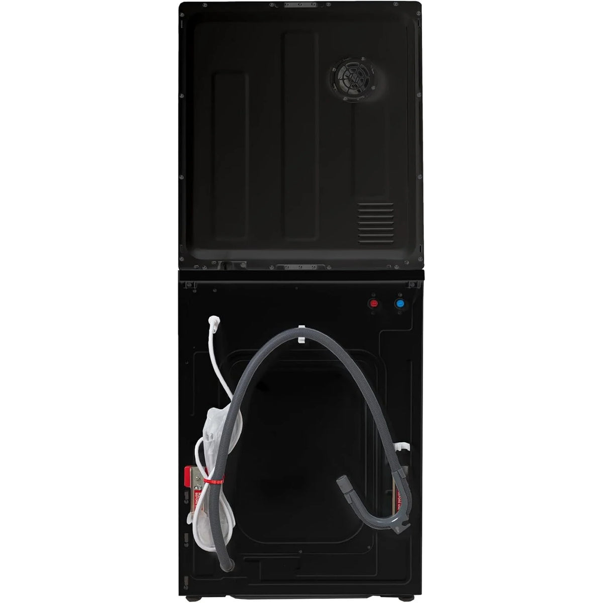 Equator Advanced Appliances Stainless Steel Washer/Compact Short Dryer in Black