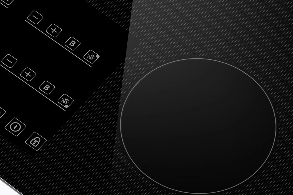 Empava 30�� EMPV-IDC30 Induction Cooktop with 4 Booster Burners on Black Vitroceramic Glass