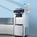 VEVOR 2200W Commercial Soft Ice Cream Machine 3 Flavors 5.3 to 7.4Gallons per Hour Auto Clean LED Panel Perfect for Restaurants Snack Bar supermarkets 2200W