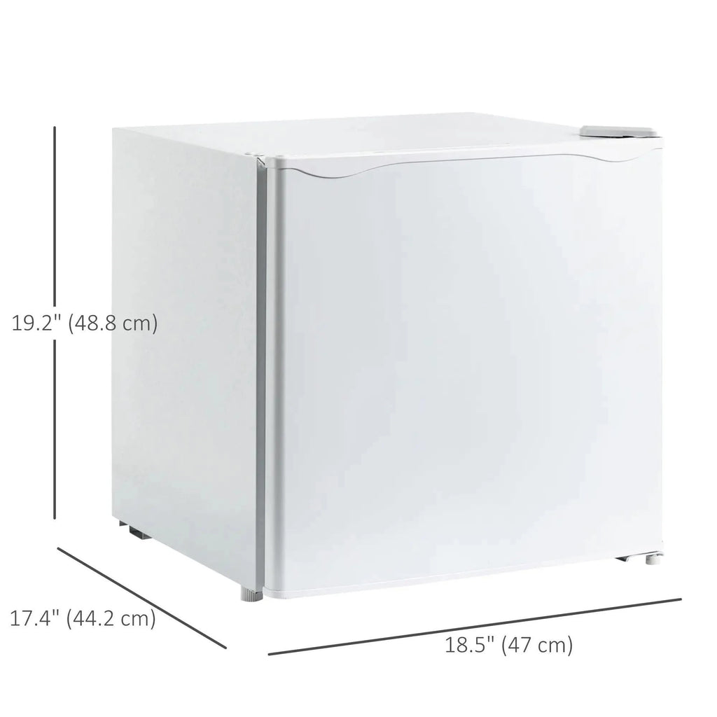 Resenkos 1.1 Cu.Ft Countertop Mini Freezer, Compact Upright Freezer with Removable Shelves, Red