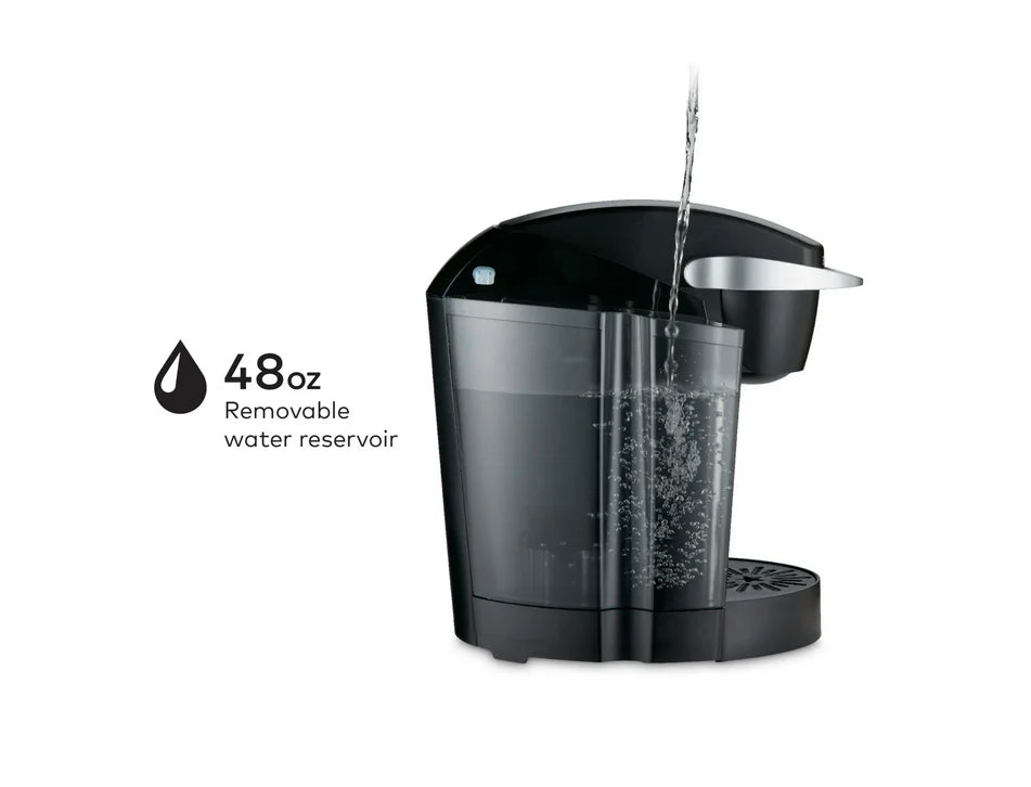 Restored Keurig K-Classic Single Serve K-Cup Pod Coffee Maker, Black (Refurbished)