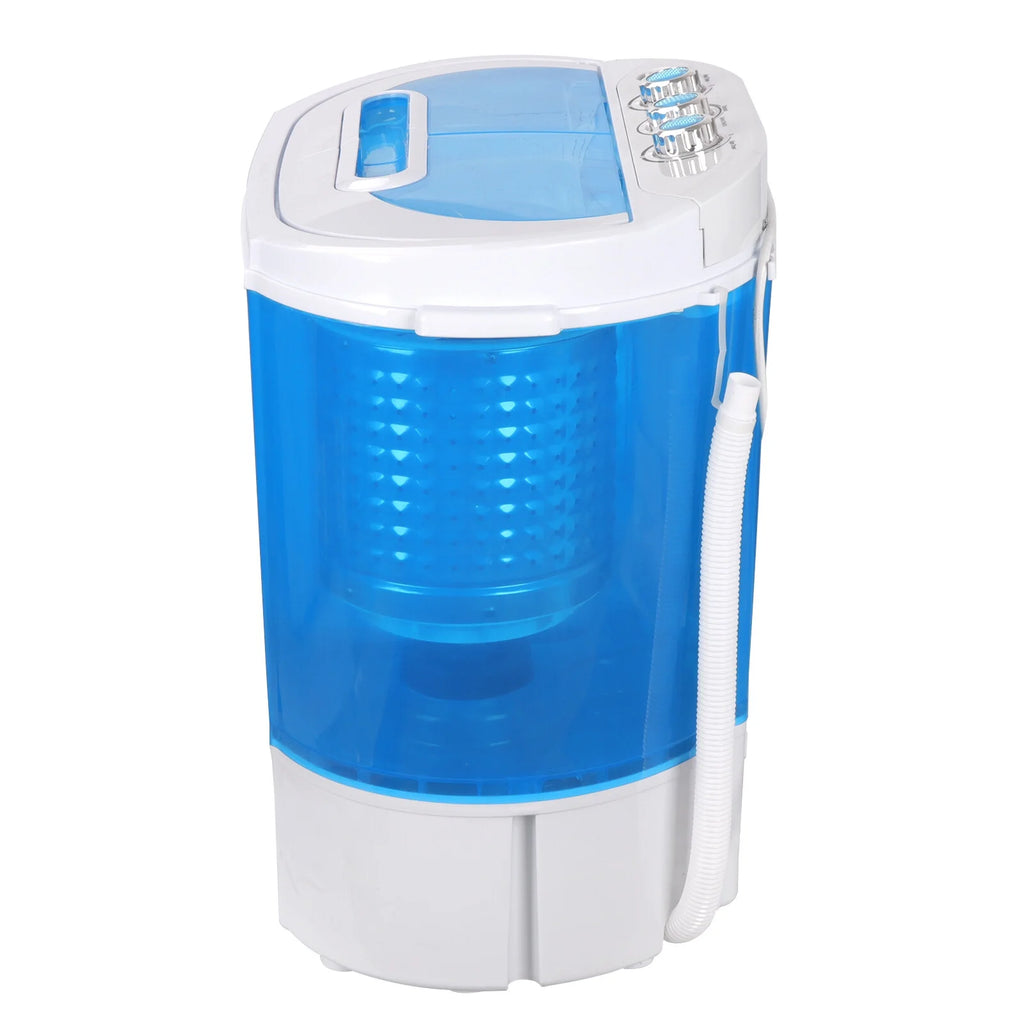 SuperDeal Compact Lightweight Twin Tub Washing Machine Top Load 6lbs Washer 4lbs Dryer