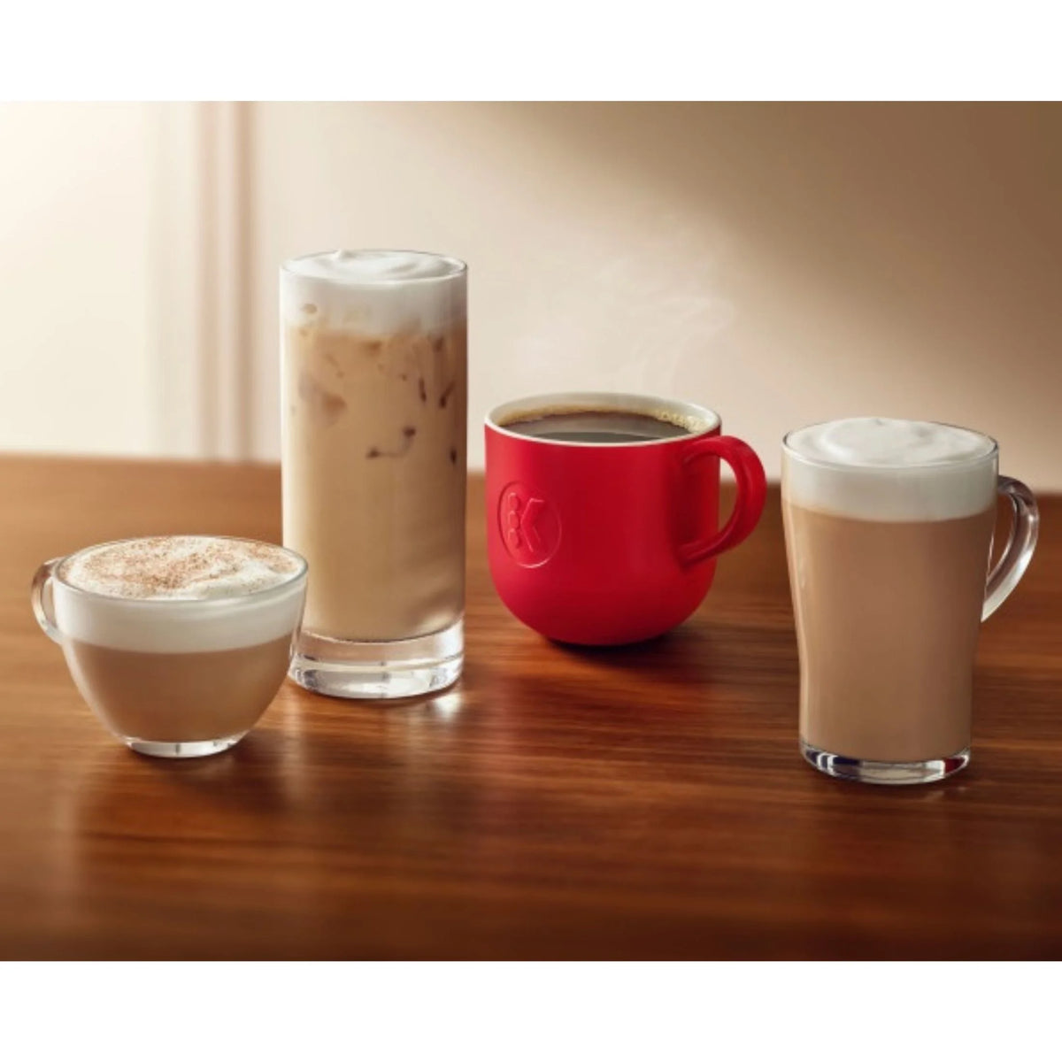 Keurig K-Cafe Single Serve K-Cup Coffee Maker, Latte Maker and Cappuccino Maker, Dark Charcoal