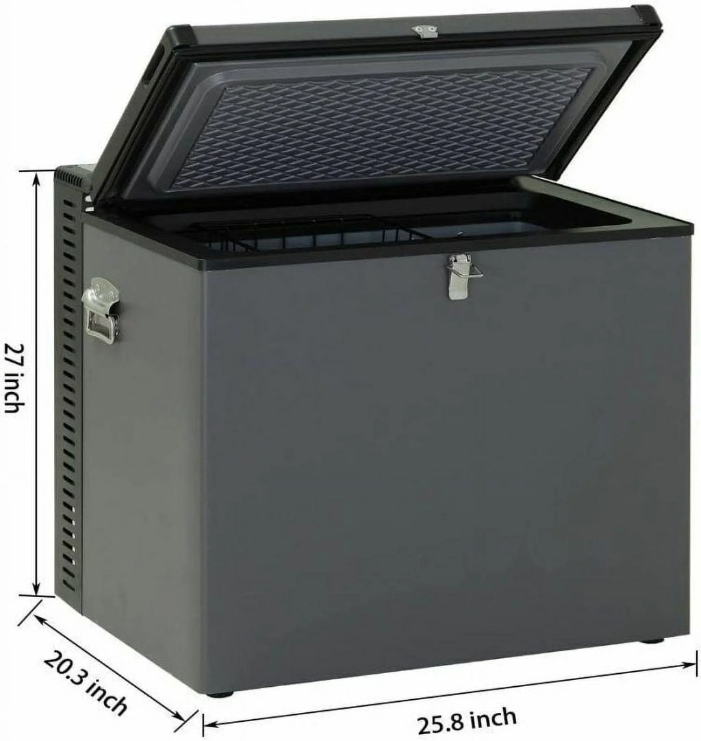 Smad 2.4 Cu ft Gas Fridge Chest Freezer Refrigerator 12V/110V Caravan Truck Home