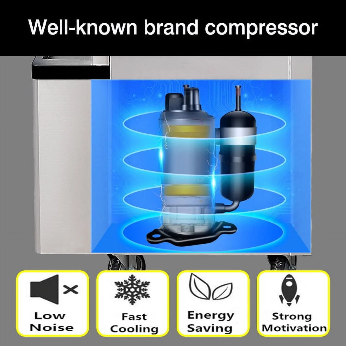 Kolice Commercial 3 Flavors Soft Serve Ice Cream Machine-Full Transparent Dispenser,Upper tanks Coolated