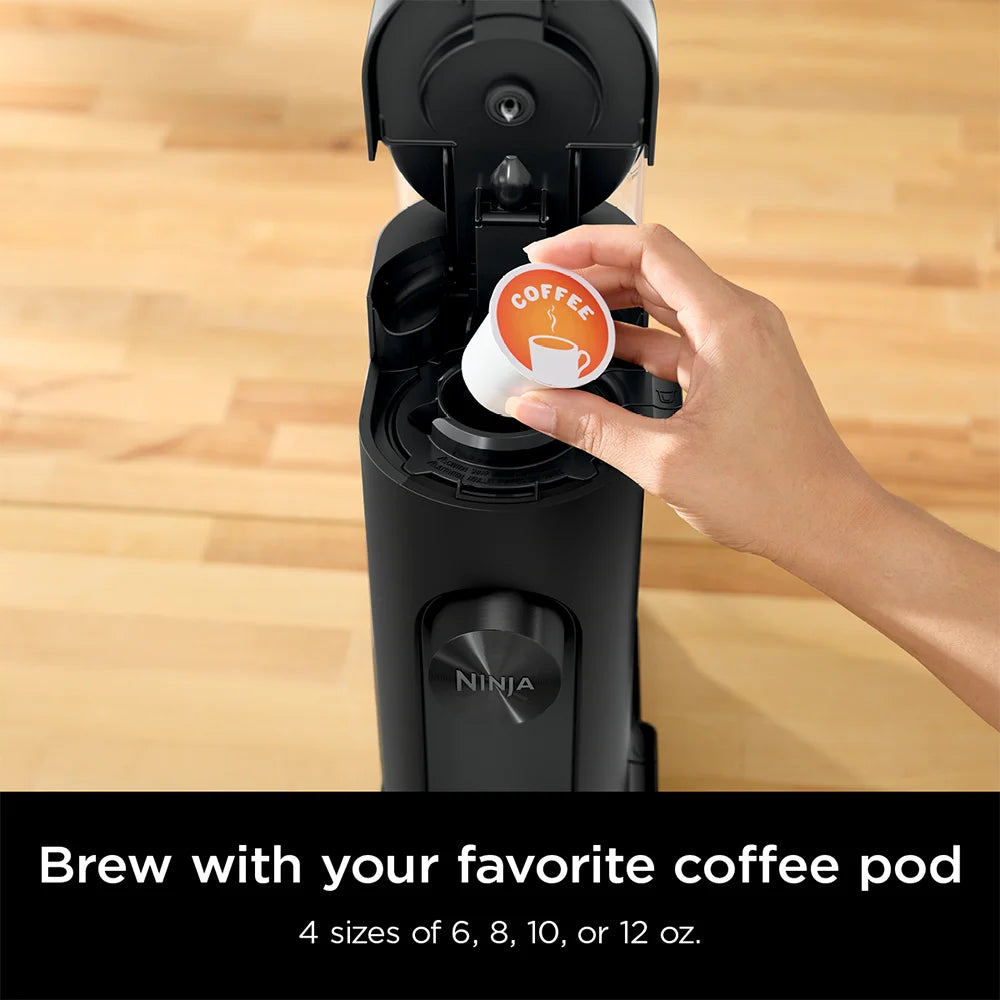 Ninja Single-Serve Pods & Grounds Hot and Iced Coffee Brewer with Rapid Cold Brew