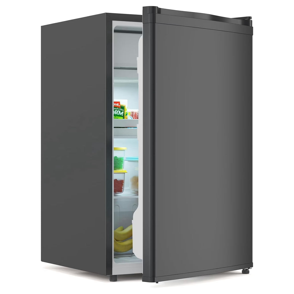 Adoolla 4.3 Cu.Ft. Single Door Mini Refrigerator with Top Freezer and 7 Adjustable Temperature Settings