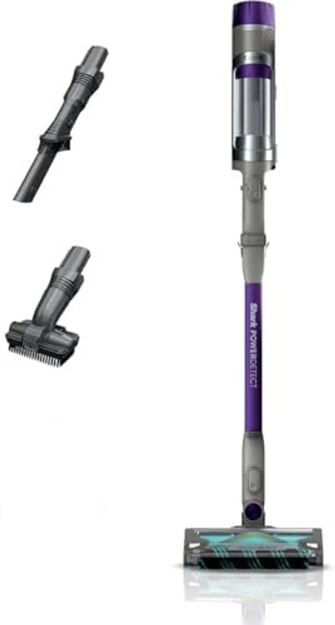 Restored Shark Powerdetect Cordless Stick Vacuum IP1251 - Grape&nbsp;(Like New) (Refurbished)