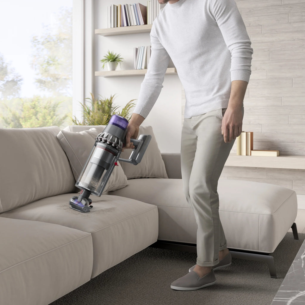 Restored Premium Dyson Outsize Extra Cordless Vacuum Cleaner | Nickel/Iron (Refurbished)
