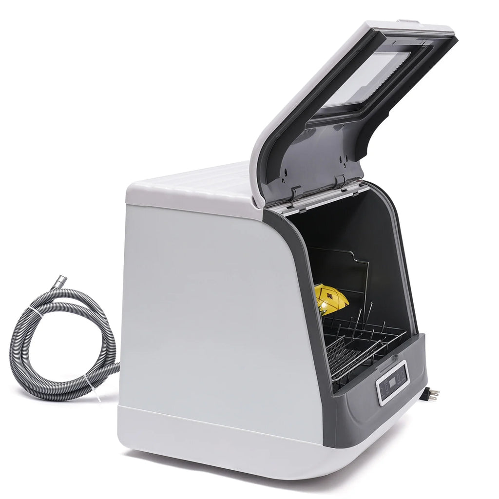 Mini Countertop Dishwasher Apartment Camper Compact Dishwasher 3 Programs 1200W
