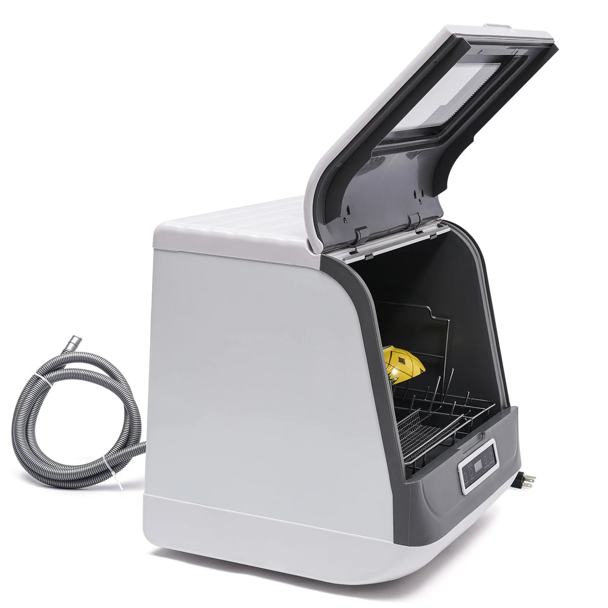 Mini Countertop Dishwasher Apartment Camper Compact Dishwasher 3 Programs 1200W