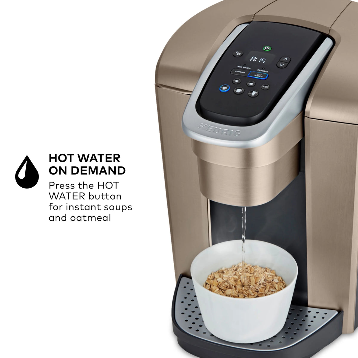 Keurig K-Elite Single-Serve K-Cup Pod Coffee Maker, Brushed Slate
