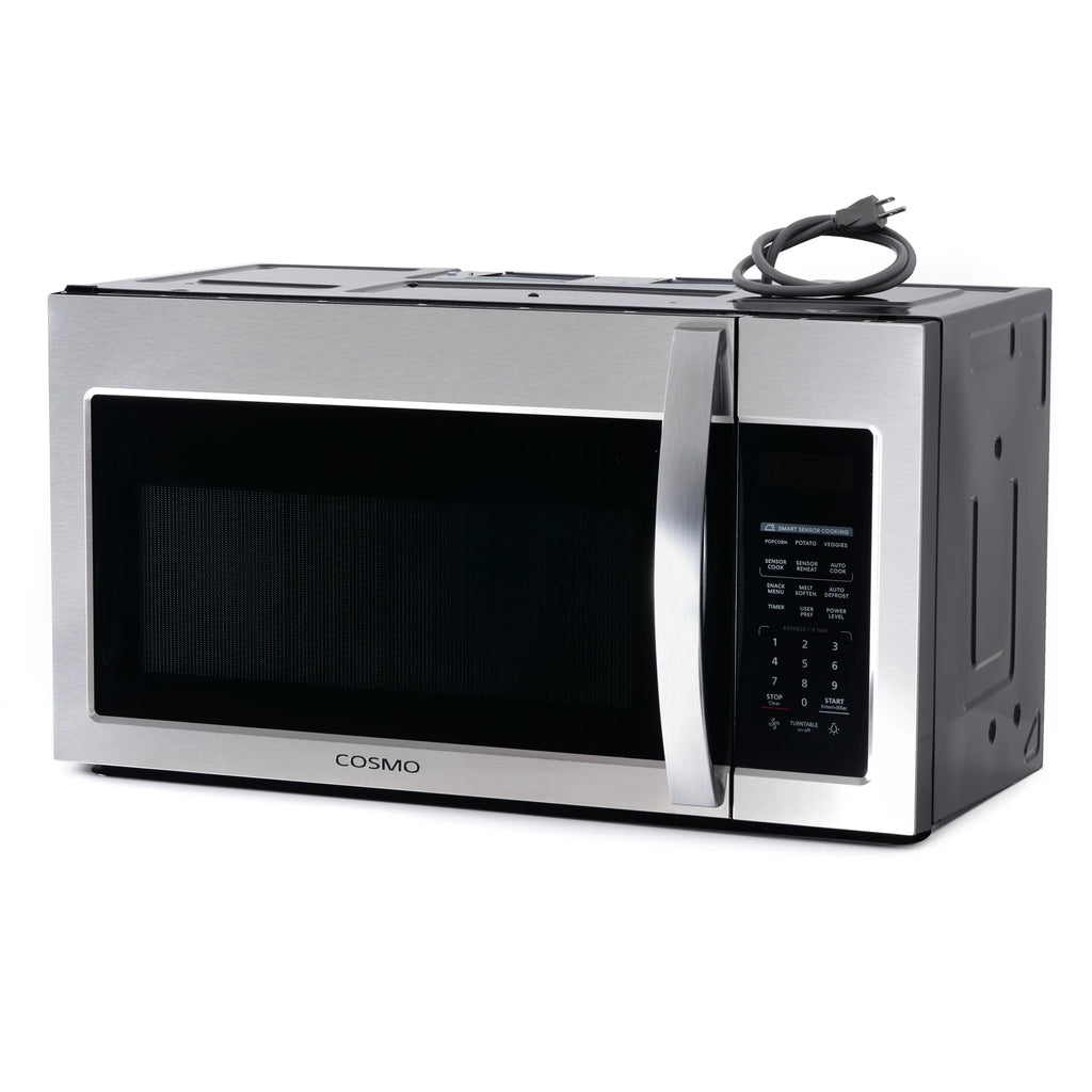 Cosmo 5 Piece Kitchen Appliance Package With 30" Electric Cooktop 30" Single Electric Wall Oven 30" Over-the-range Microwave French Door Refrigerator & 24" Built-in Fully Integrated Dishwasher