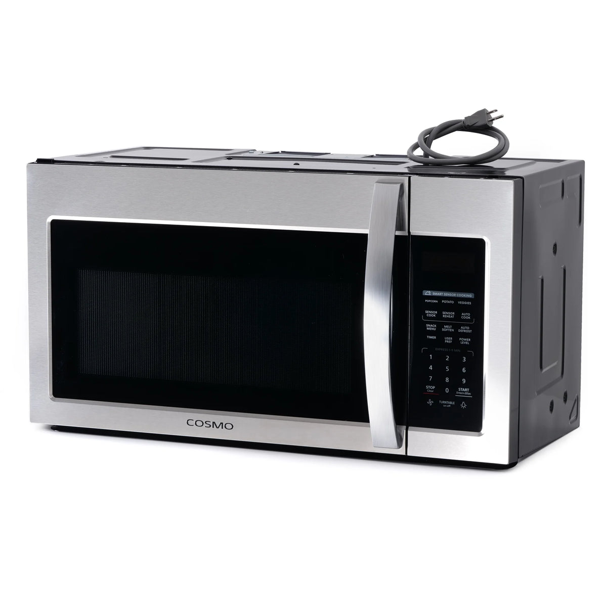 Cosmo 5 Piece Kitchen Appliance Package With 30" Electric Cooktop 30" Single Electric Wall Oven 30" Over-the-range Microwave French Door Refrigerator & 24" Built-in Fully Integrated Dishwasher