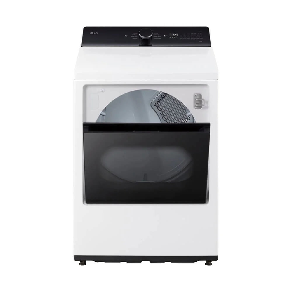 LG DLE8400WE 7.3 Cu. Ft. Ultra Large Capacity Rear Control White Electric Dryer